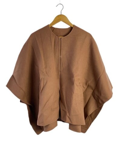 商品画像：カシミヤ混/ケープコート/38/ウール/BEG/03-1409605-350-038 1