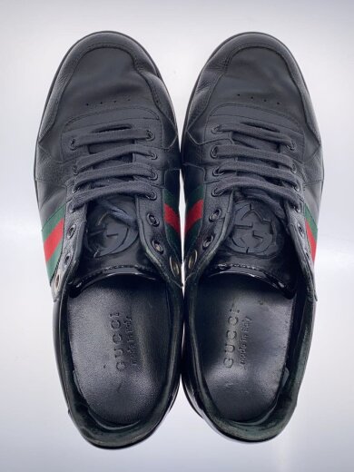画像：GUCCIローカットスニーカー/UK7/ブラック/283115//3
