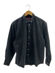 25SS Small Box Denim Shirt/S/デニム/BLK