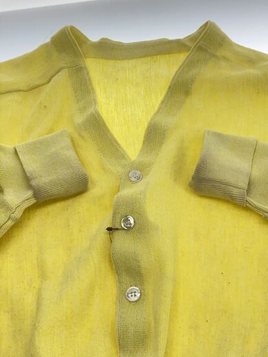 商品画像：ILGWU/USA製/カーディガン(厚手)/--/--/YLW// 6