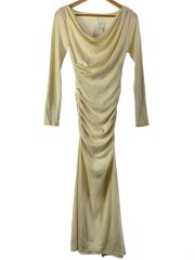 Maison celon/長袖ワンピース/--/ポリエステル/CRM