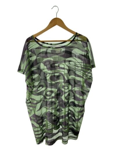 商品画像：半袖ブラウス/3/ポリエステル/グリーン/カモフラ/PP32-JK792 1