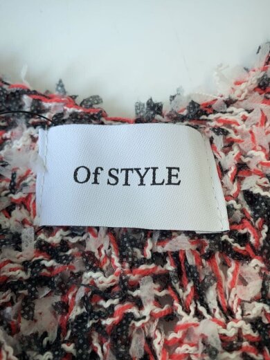 商品画像：OFSTYLE/ニットベスト(薄手)/FREE/コットン/マルチカラー/総柄/355-127-93-1710 3