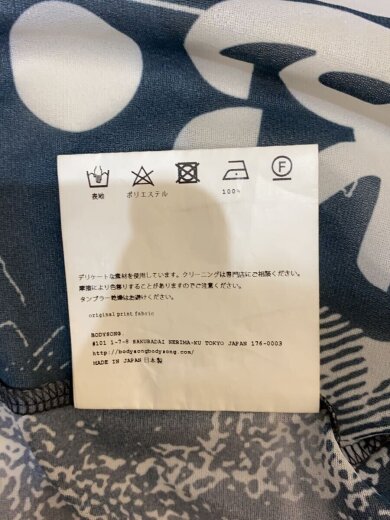 商品画像：SEE-THROUGH PRINT T-SHIRTS/L/ポリエステル/BLK/総柄// 5