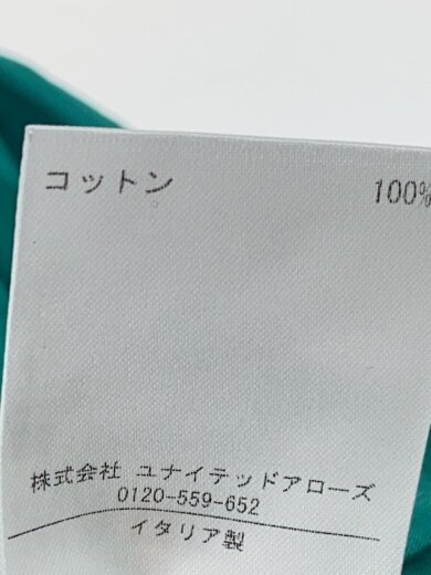 商品画像：LORETTA CAPONI/半袖ブラウス/S/コットン/グリーン/6521-343-1336// 5