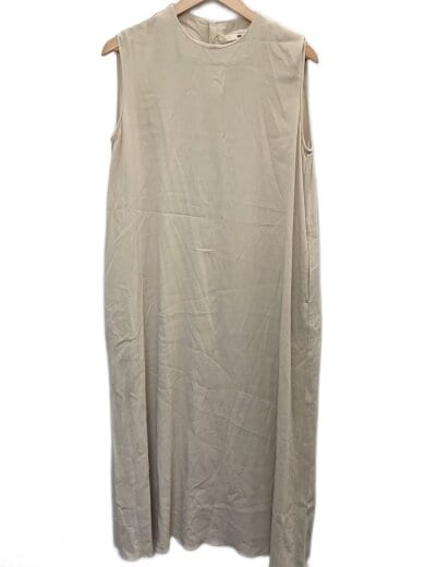 商品画像：ノースリーブワンピース/1/コットン/WHT/無地/E231T159// 1