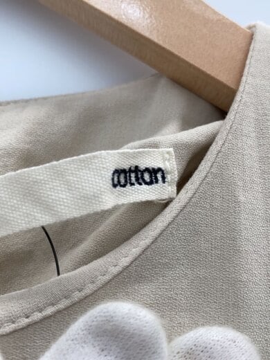 商品画像：ノースリーブワンピース/1/コットン/WHT/無地/E231T159// 3