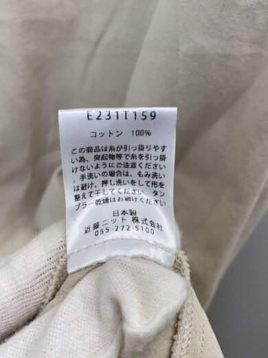 商品画像：ノースリーブワンピース/1/コットン/WHT/無地/E231T159// 5