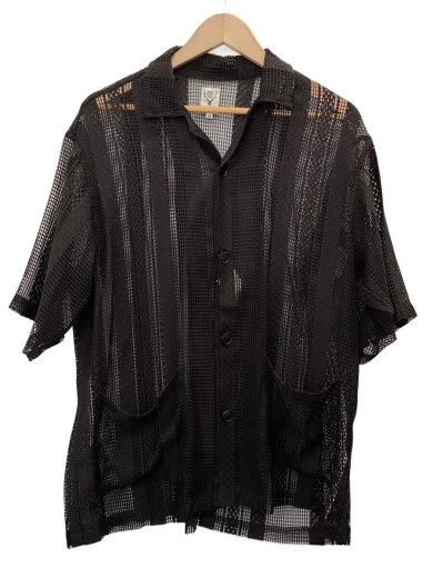 商品画像：Cabana Shirt - Poly Lace/半袖シャツ/M/--/BLK 1