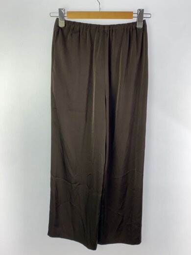 商品画像：膝ホツレ有/25AW/dull satin relax パンツ/34/BRW/250309227230 2