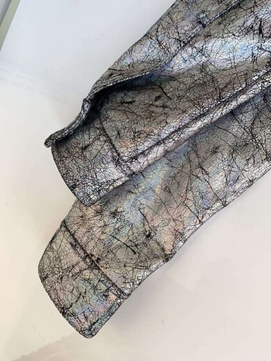 商品画像：メタリックトラッカージャケット/M/ポリエステル/SLV/22WWEWA5 5