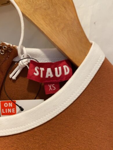 商品画像：STAUD/ノースリーブワンピース/XS/レーヨン/BRW 3