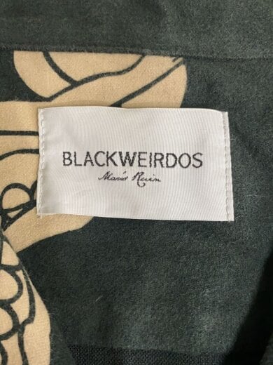 商品画像：スカル/長袖シャツ/--/--/GRN/総柄 3