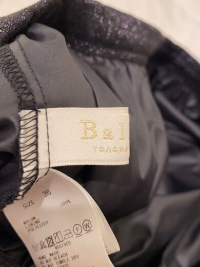 商品画像：ロングスカート/36/ナイロン/BLK/11-05-44-05031 4