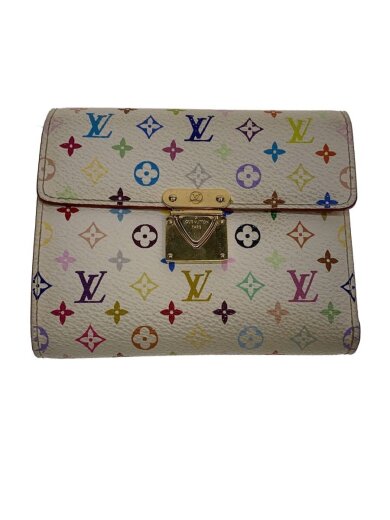 商品画像：財布/--/WHT/総柄/レディース 1