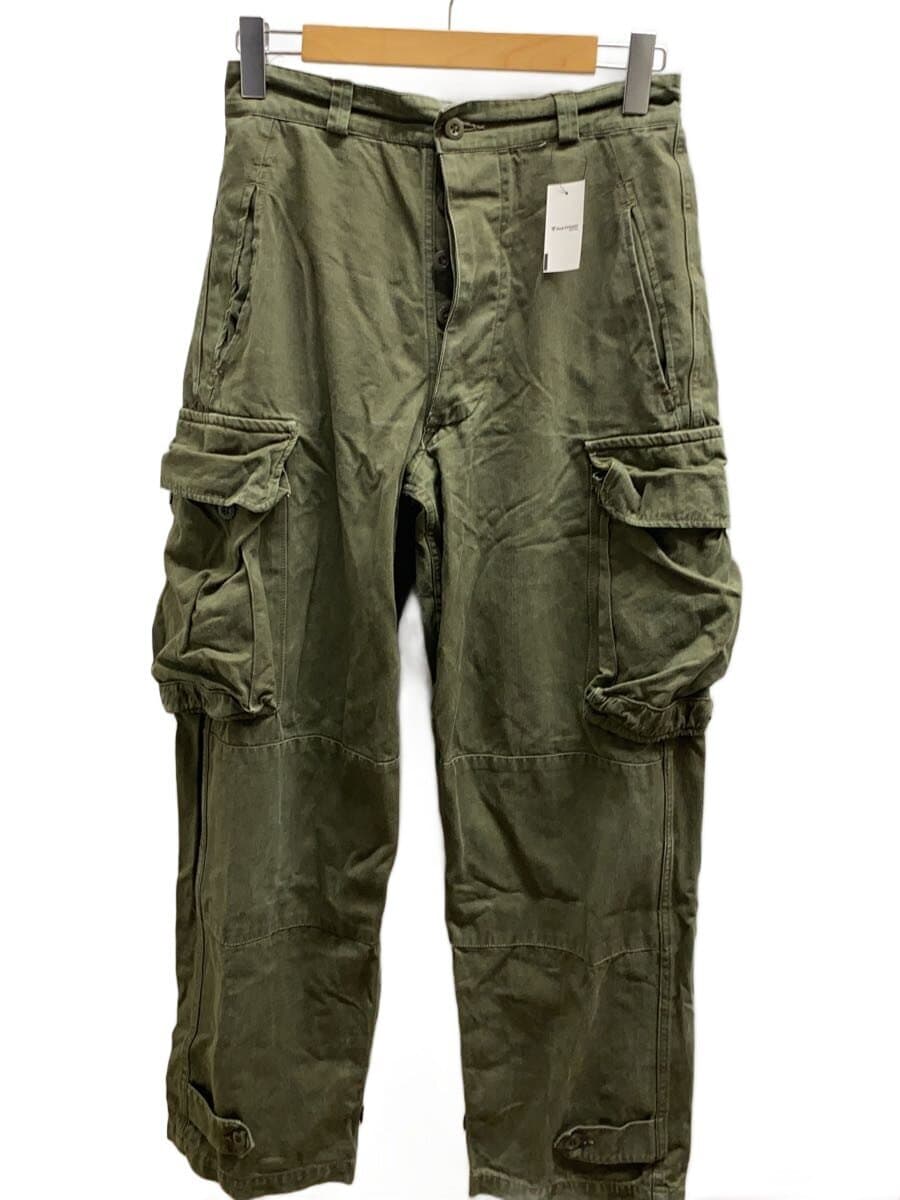 FRENCH MILITARY / カーゴパンツ/31/コットン/KHK