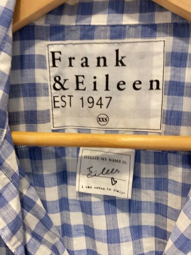 商品画像：長袖シャツ/XXS/コットン/WHT/ギンガムCK 3