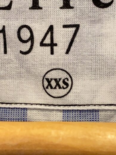 商品画像：長袖シャツ/XXS/コットン/WHT/ギンガムCK 4