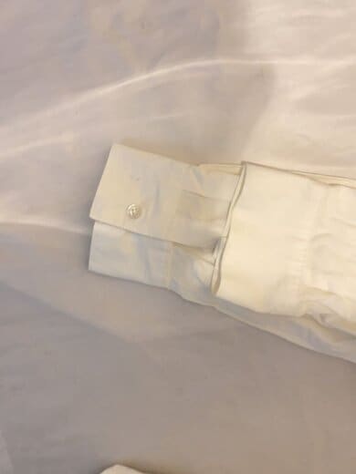 商品画像：長袖シャツ/--/コットン/WHT/無地/23051500301010 5