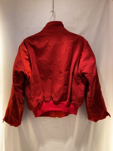 商品画像：ブルゾン/--/コットン/レッド/無地 2