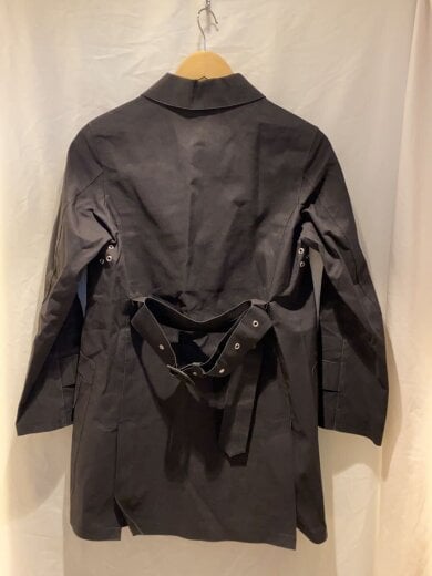 商品画像：コート/--/コットン/BLK/無地 2