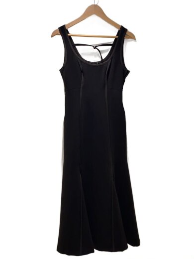 商品画像：ノースリーブワンピース/0/ポリエステル/BLK/無地/SWFO245054 1