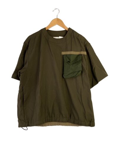 商品画像：Tシャツ/2/ポリエステル/カーキ/22-02671M// 1