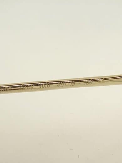 商品画像：triomphe/25SS/メガネ/--/GLD/CLR/メンズ 5