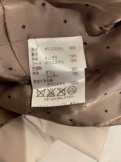 商品画像：ロングダウンジャケット/8/ポリエステル/GRY 4