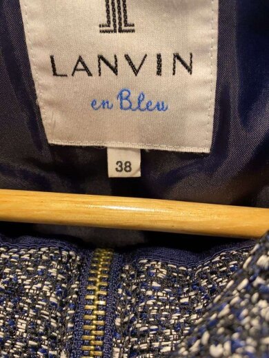 商品画像：ロングダウンジャケット/38/--/ネイビー 4