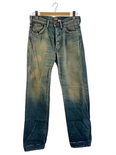 商品画像：ストレートパンツ/32/コットン/BLU/17101 1