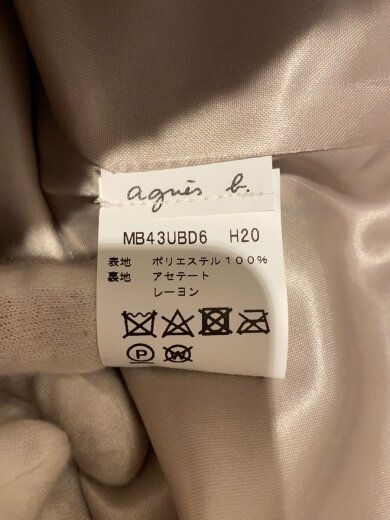 商品画像：コート/38/ポリエステル/ベージュ/MB43UBD6/MANTEAU 4