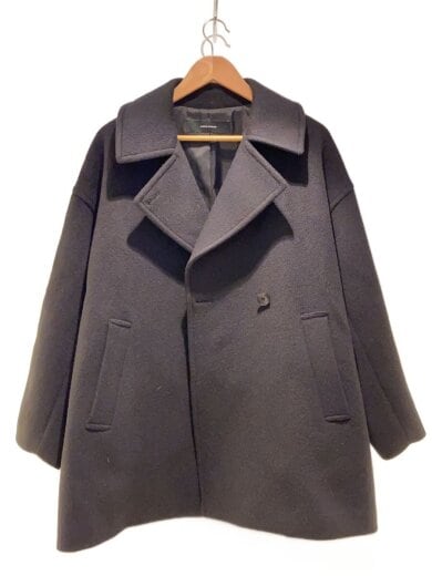 商品画像：バルカラミドルコート/38/ウール/ブラック/23020400912040 1