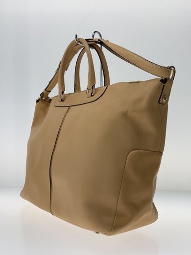 商品画像：ショルダーバッグ/レザー/ベージュ 2