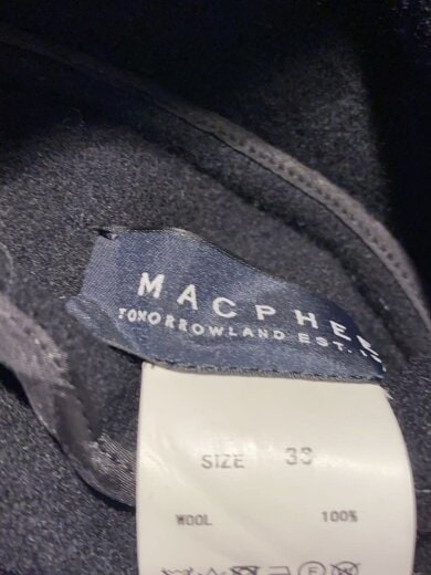 商品画像：コート/36/ウール/ブラック/12-08-75-08306 5