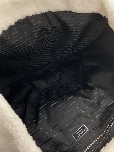 商品画像：テリートートバッグ/--/ホワイト 6