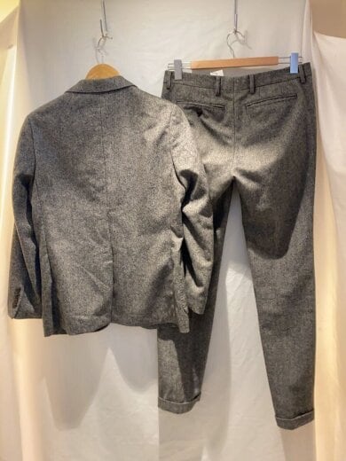 商品画像：スーツ/46/ウール/GRY/無地 2