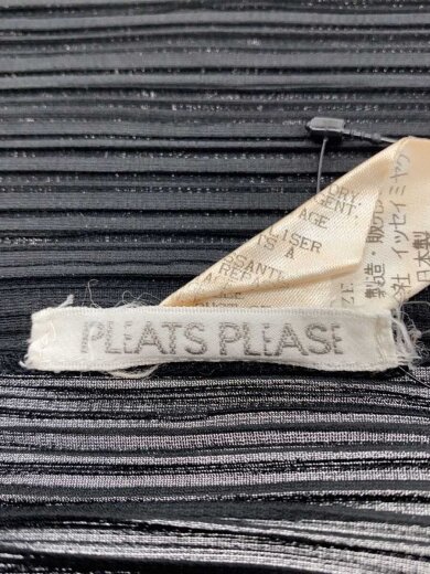 商品画像：プリーツベスト/3/ポリエステル/BLK/無地/PP04-JE621 3