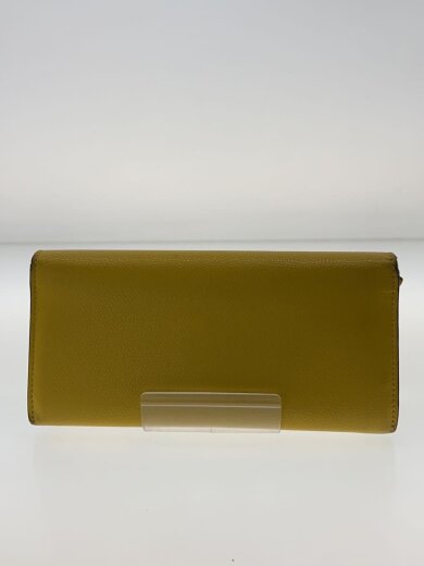 商品画像：長財布/レザー/YLW/無地/レディース 2