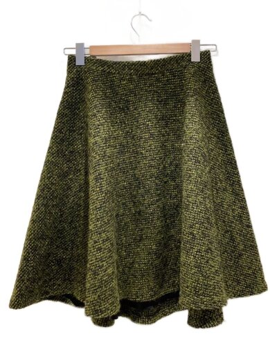 商品画像：スカート/40/ウール/GRN/チェック/61060743 1