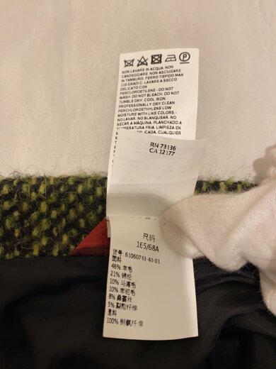 商品画像：スカート/40/ウール/GRN/チェック/61060743 6