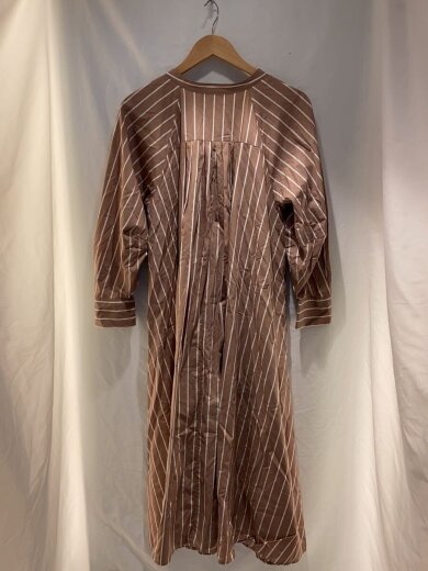 商品画像：長袖ワンピース/0/コットン/BRW/ストライプ/13WFO221035 2