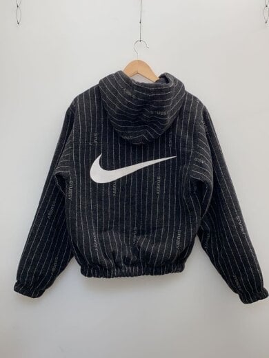 商品画像：NRG STRIPED WOOL JACKET BLACK/XS/ウール/BLK/ストライプ/DR2023-010 2