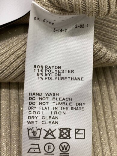 商品画像：ロングスカート/--/レーヨン/ゴールド/無地/25060240900040 5