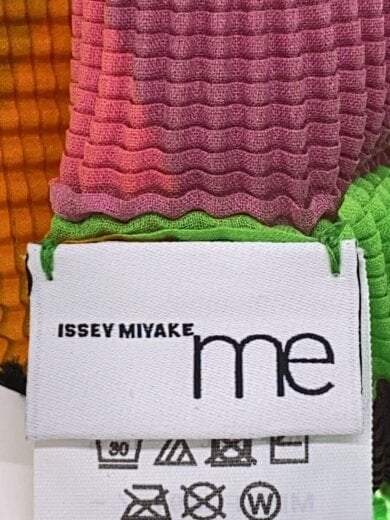 商品画像：d1/ジオメトリックプリーツカットソー/--/ポリエステル/グリーン/総柄/MI51FJ391 3