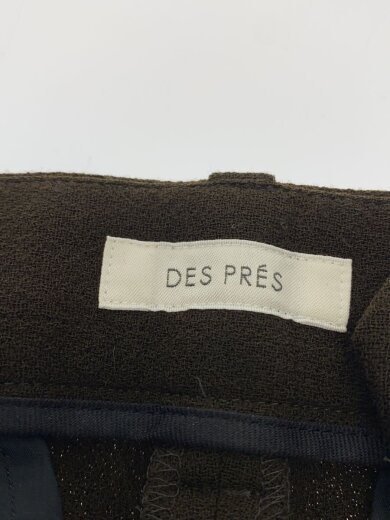 商品画像：ナチュラルストレッチウール セミフレアパンツ/34/ウール/BLK/22-04-54-04205 4