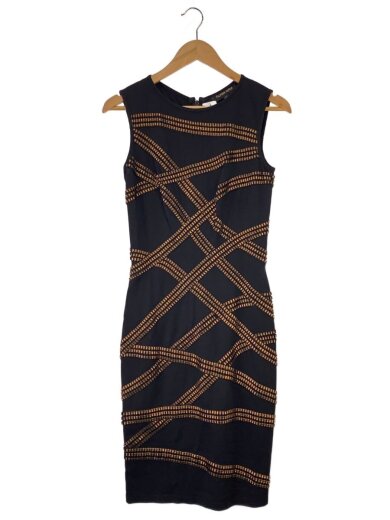 商品画像：TADASHISHOJI/ノースリーブワンピース/XS/レーヨン/ブラック/AHW802M 1