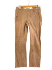 ストレートパンツ/36/コットン/BRW