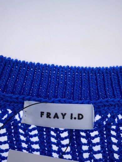 商品画像：カーディガン(薄手)/one/コットン/BLU/無地/FWNT261140 3