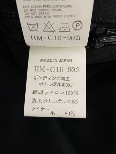 商品画像：02AW/コート/--/ナイロン/BLK/HM-C16-903 4